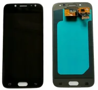 Części serwisowe do telefonów - WYŚWIETLACZ EKRAN DO SAMSUNG J5 2017 J530 OLED CZARNY - miniaturka - grafika 1