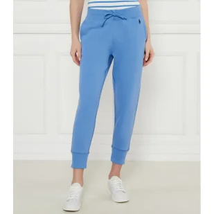 POLO RALPH LAUREN Spodnie dresowe MARI Regular Fit - Dresy damskie - miniaturka - grafika 1