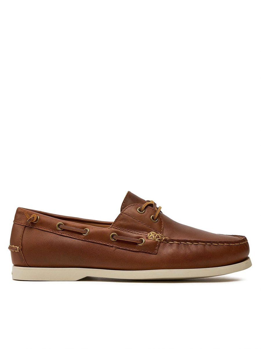 mocassini uomo ralph lauren merton boat - 803932996002 tan