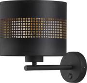 Lampy ścienne - TK Lighting Tago Black kinkiet 1-punktowy czarny 3210 TK3210 - miniaturka - grafika 1