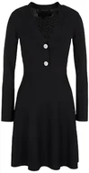 Sukienki - Armani Exchange Sustainable damska sukienka Soft Touch Casual Night Out, czarny, XL - miniaturka - grafika 1