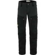 Odzież trekkingowa męska - Spodnie trekkingowe Fjallraven Keb Trousers Regular black - 46 - miniaturka - grafika 1