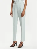 Spodnie damskie - Calvin Klein Chinosy K20K205959 Zielony Slim Fit - miniaturka - grafika 1