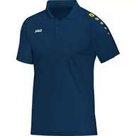 Koszulki męskie - JAKO Classico Polo, Nightblue/Citro męskie - miniaturka - grafika 1