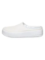 Klapki i japonki damskie - Nike Skórzane chodaki "AF1 Lover XX" w kolorze białym - miniaturka - grafika 1