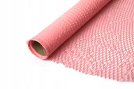 Folia, papier śniadaniowy, serwetki - Folia dekoracyjna WYPEŁNIACZ PLASTER MIODU 10m RÓŻOWY Golderia - miniaturka - grafika 1