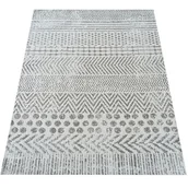 Dywany - Popielaty nowoczesny elegancki dywan A3-K91 - miniaturka - grafika 1