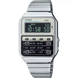 Zegarek Casio Watch CA-500WE-7BEF, srebro - Zegarki męskie - miniaturka - grafika 1