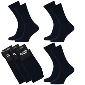 Skarpetki męskie - 3X SOKKO SKARPETKI MĘSKIE DŁUGIE GRANAT BAMBUSOWE 45-47 - SM3-S60-GRA-45-47 - miniaturka - grafika 1