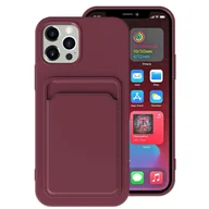 Etui i futerały do telefonów - König Design Etui kompatybilne z Apple iPhone 13 Plastikowe, miękkie etui na telefon komórkowy - Ciemnofioletowe etui na telefon komórkowy - miniaturka - grafika 1