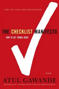 Checklist Manifesto - Audiobooki obcojęzyczne Checklist Manifesto - Audiobooki obcojęzyczne - miniaturka - grafika 1