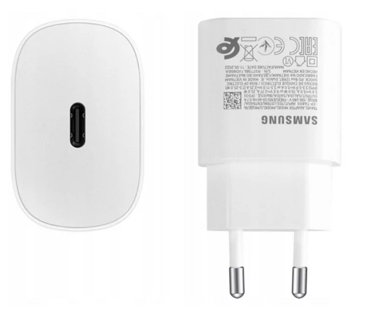 Samsung Szybka Ładowarka 25W Usb - C Pd Fast Charge Do Galaxy S21 / S22 / A54 / A34