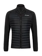 Kurtki męskie - Berghaus męska kurtka termoizolacyjna Hottar hybrydowa, czarna, XL 4A000765 - miniaturka - grafika 1