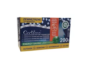 Lampki choinkowe 200 LED wewnętrzne + gniazdo + timer - Oświetlenie świąteczne Lampki choinkowe 200 LED wewnętrzne + gniazdo + timer - Oświetlenie świąteczne - miniaturka - grafika 1