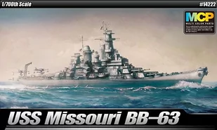 Academy US Navy Battleship USS Missouri BB-63 14401 - Modele do sklejania - miniaturka - grafika 1