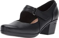Czółenka - Clarks Emslie Lulin Damskie czółenka, Czarna skóra, 42.5 EU - miniaturka - grafika 1
