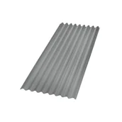 Pokrycia dachowe - Falista płyta bitumiczna Base szara intensywna 200 x 86 cm Onduline - miniaturka - grafika 1
