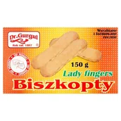 Ciastka - Dr. Gurgul Biszkopty Lady Fingers 150 g - miniaturka - grafika 1