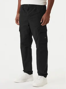 BOSS Spodnie materiałowe Sisla-9-Cargo 50552096 Czarny Slim Fit - Spodnie męskie - miniaturka - grafika 1