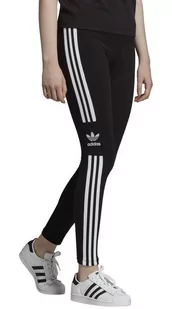 Adidas, Legginsy damskie, TREFOIL TIGHT DV2636, czarny, rozmiar 32 - Legginsy - miniaturka - grafika 1