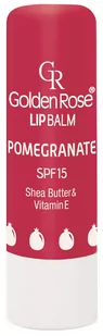 Golden Rose Balsam do ust - Lip Balm Pomegranate SPF15 Balsam do ust - Lip Balm Pomegranate SPF15 - Balsamy do ust - miniaturka - grafika 2