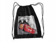 Worki na buty - Worek Do Szkoły Wf/Buty Czerwone Auto Auta + Imię - miniaturka - grafika 1