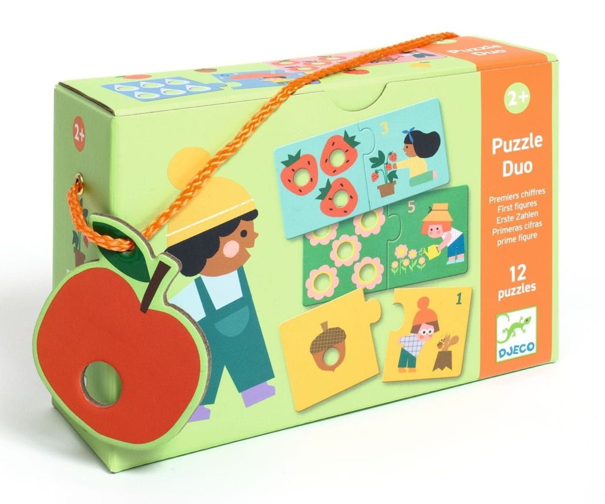 Djeco Puzzle duo ŁĄCZENIE LICZB