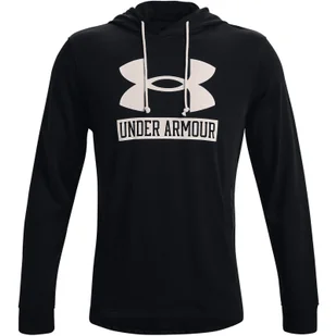 Bluza z kapturem Under Armour Rival Logo, Mężczyźni - Bluzy sportowe damskie - miniaturka - grafika 1