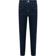 Spodnie i spodenki dla chłopców - HUGO KIDS Jeansy | Regular Fit - miniaturka - grafika 1