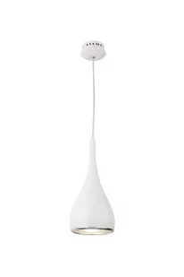 Maxlight LAMPA wisząca VIGO P0234 metalowa OPRAWA zwis kropla łezka IP20 biała - Lampy sufitowe - miniaturka - grafika 1