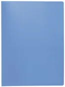 Teczki i skoroszyty - Q-Connect Teczka ofertowa , PP, A4, 20 koszulek, transparentna niebieska KF02142 - miniaturka - grafika 1