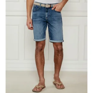 Tommy Jeans Jeansowe szorty RONNIE Slim Fit - Spodenki męskie - miniaturka - grafika 1
