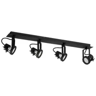 Oprawy, klosze i abażury - Listwa reflektorowa TECHNIC czarna GU10 INSPIRE - miniaturka - grafika 1