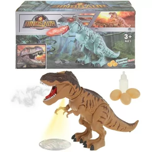 Interaktywny Dinozaur Chodzi Świeci Znosi Jaja - Zabawki interaktywne dla dzieci - miniaturka - grafika 1