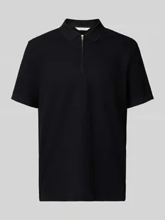 Koszulka polo o kroju regular fit z czystej bawełny model ‘ISAAC’ - Koszulki męskie - miniaturka - grafika 1