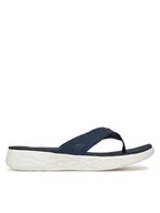 Klapki i japonki damskie - Skechers Japonki On-The-Go 600-Vacay 140702/NVY Granatowy - miniaturka - grafika 1