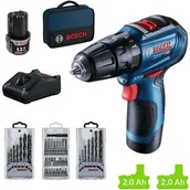 Wiertarko-wkrętarki akumulatorowe - Black&Decker GSB12V-30+2x2.0 06019G9101 - miniaturka - grafika 1