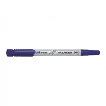 Pilot Marker do CD/DVD Twin dwustronny - niebieski - Markery permanentne - miniaturka - grafika 1