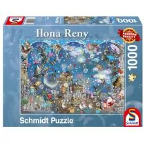 G3 Puzzle PQ 1000 Błękitne niebo w Boże Narodzenie - Puzzle - miniaturka - grafika 1
