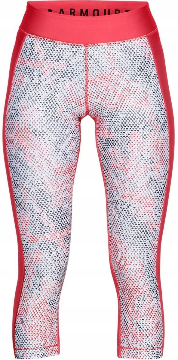 LEGGINSY DAMSKIE HEATGEAR PRINT CAPRI UNDER ARMOUR XS