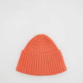 Czapki dla dzieci - Reserved - Czapka beanie - Pomarańczowy - grafika 1