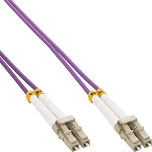 InLine® LWL Duplex Kabel, LC/LC, 50/125µm, OM4, 30m - Kable światłowodowe - miniaturka - grafika 1