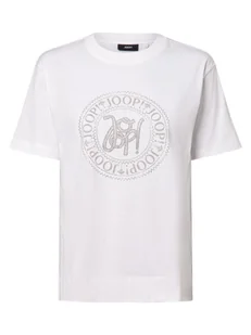 JOOP! T-shirt damski Kobiety Bawełna biały jednolity, 34 - Koszulki i topy damskie - miniaturka - grafika 1