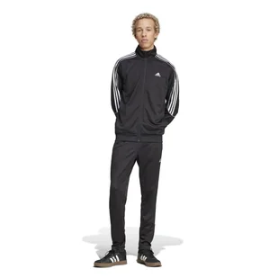 Męski Dres ADIDAS M 3S DK TS IX1277 – Czarny - Dresy męskie - miniaturka - grafika 1