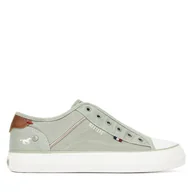 Trampki damskie - Trampki Mustang 1272-402 Turkusowy - miniaturka - grafika 1