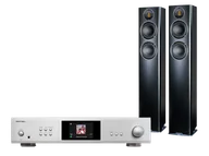 Zestawy stereo - Rotel S14 (srebrny) + Carina FS247.4 (czarny) - miniaturka - grafika 1