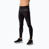 Spodnie sportowe męskie - Legginsy do biegania męskie Mizuno Tech Biogear Sonic Long black - miniaturka - grafika 1
