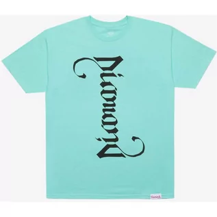 Koszulki męskie - DIAMOND koszulka DIAMOND Double Read Ss Tee Diamond Blue DBLU) rozmiar M - grafika 1