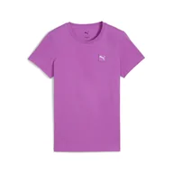 Koszulki sportowe damskie - Damska koszulka ESS ELEVATED PUMA Wild Berry Purple - miniaturka - grafika 1