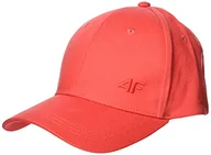 Czapki damskie - 4F H4L20-CAD006-62S Czapka Z Daszkiem Damska, Czerwony H4L20-CAD006-62S - miniaturka - grafika 1
